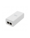 digitus Zasilacz/Adapter PoE+ 802.3at, max. 52V 30W Gigabit 10/100/1000 Mbps, aktywny, Biały - nr 14