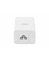 digitus Zasilacz/Adapter PoE+ 802.3at, max. 52V 30W Gigabit 10/100/1000 Mbps, aktywny, Biały - nr 4