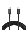 aukey CB-MCC102 nylonowy kabel USB C - USB C | LED | 1.8m | 5A | 100W PD | 20V - nr 11