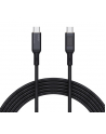 aukey CB-MCC102 nylonowy kabel USB C - USB C | LED | 1.8m | 5A | 100W PD | 20V - nr 7