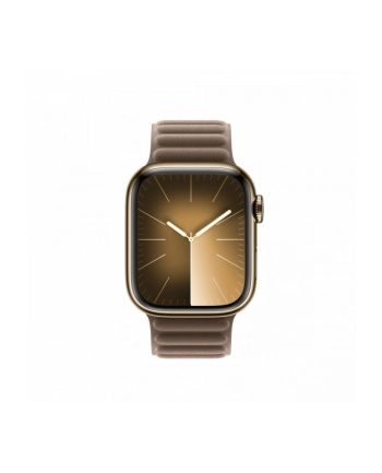 apple Karbowany pasek magnetyczny w kolorze jasnobeżowym do koperty 41 mm - rozmiar M/L nr 2