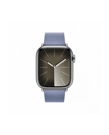 apple Pasek w kolorze lawendowego błękitu z klamrą nowoczesną do koperty 41 mm - rozmiar M nr 2