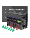 qoltec Przetwornica napięcia Monolith 6000 MS Wave | 12V na 230V | 3000/6000W | USB - nr 12