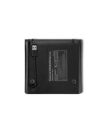 qoltec Nagrywarka DVD-RW zewnętrzna | USB 3.0 | Czarna nr 2
