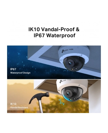 tp-link Kamera sieciowa VIGI C250(2.8mm) 5MP Full-Color Dome