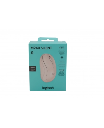 logitech Mysz M240 Silent Bluetooth 910-007121 różowa nr 1