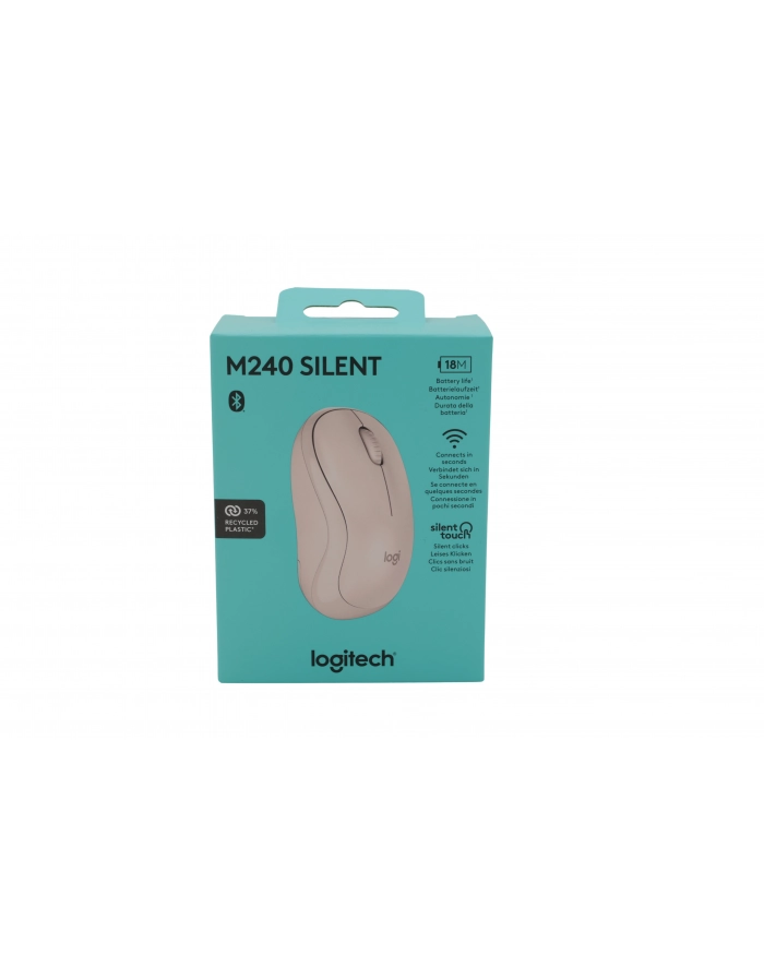 logitech Mysz M240 Silent Bluetooth 910-007121 różowa główny