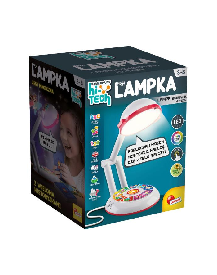 lisciani giochi PROMO Hi-Tech Moja lampka edukacyjna PL96992 LISCIANI główny
