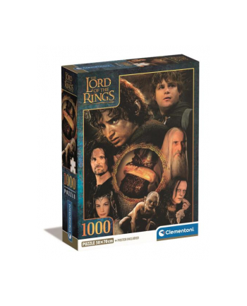 Clementoni Puzzle 1000el Władca pierścieni. The Lord of Rings 39907