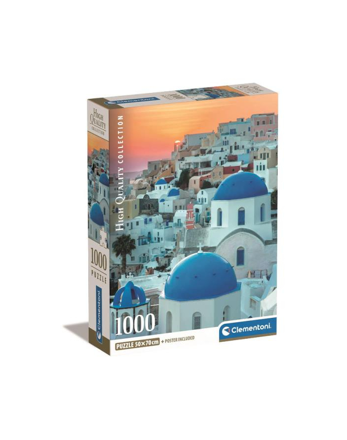 Clementoni Puzzle 1000el Santorini 39912 główny