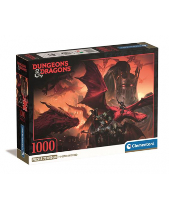 Clementoni Puzzle 1000el Dungeons 'amp; Dragons 39914