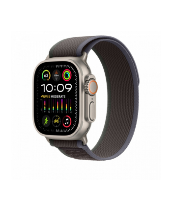 apple Opaska Trail w kolorze niebieskim/czarnym do koperty 49 mm - rozmiar S/M