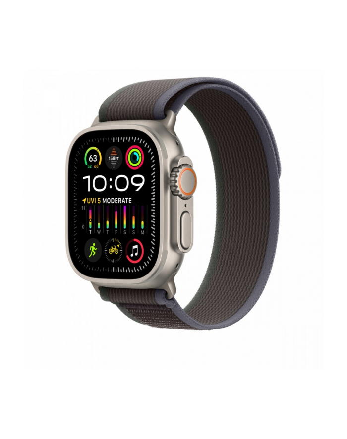 apple Opaska Trail w kolorze niebieskim/czarnym do koperty 49 mm - rozmiar M/L główny