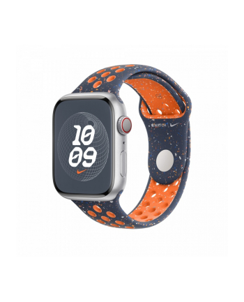 apple Pasek sportowy Nike w kolorze błękitnego płomienia do koperty 45 mm - S/M