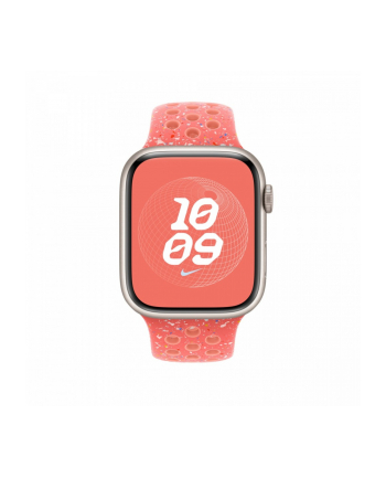 apple Pasek sportowy Nike w kolorze magicznego bursztynu do koperty 45 mm - S/M