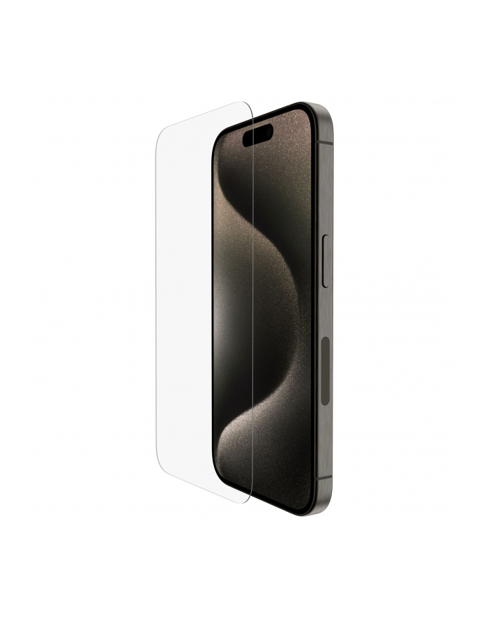 belkin Szkło ochronne ScreenForce Tempered glass iPhone 15 Pro główny