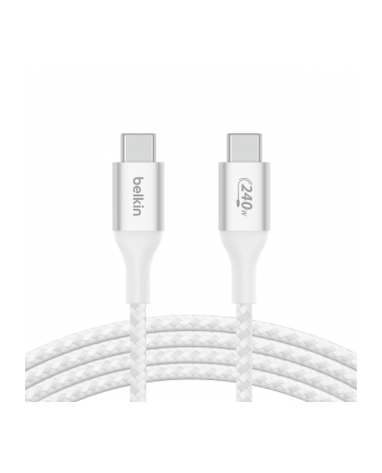 belkin Kabel BoostCharge USB-C/USB-C 240W 1m biały