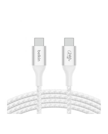 belkin Kabel BoostCharge USB-C/USB-C 240W 2m biały