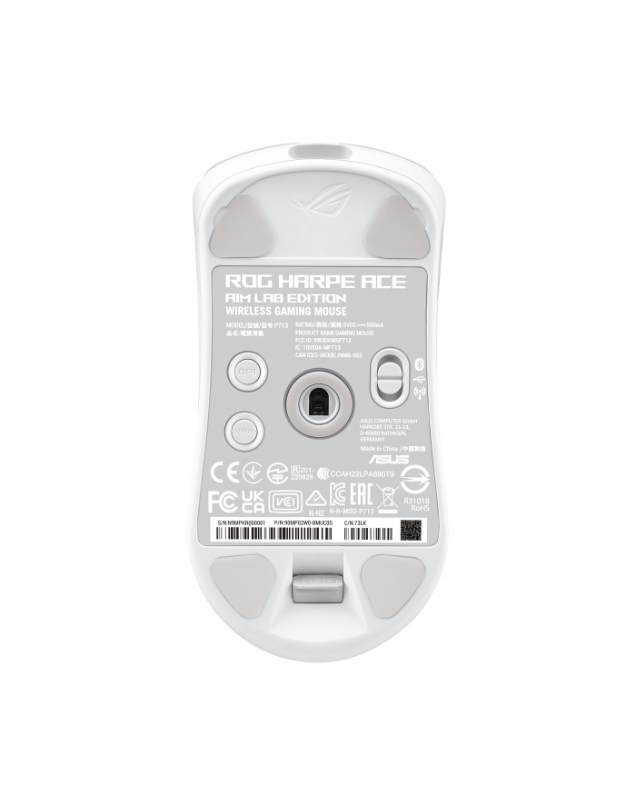 asus Mysz bezprzewodowa ROG Harpe Ace Aim LAB Edition White główny