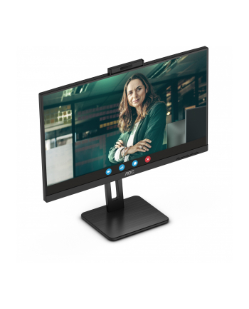 aoc Monitor 24P3CW 23.8 cali IPS HDMI DP USB-C Pivot Kamera