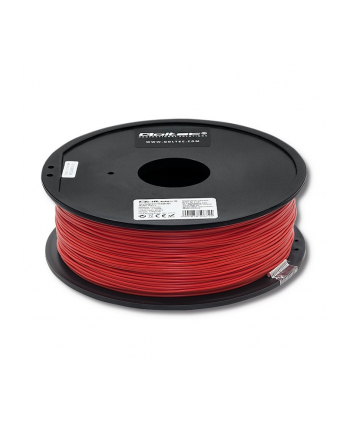 qoltec Profesjonalny filament do druku 3D | PLA PRO | 1.75mm | 1kg | Czerwony