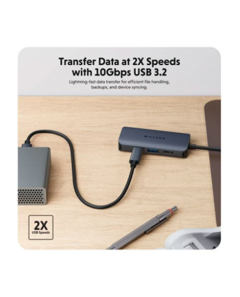 Koncentrator HyperDrive Next 4 Port USB-C Hub HDMI/4K60Hz/Mac/PC/Chromebook/ 100W PD/Pass-Through nr 2