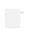 belkin Ładowarka ścienna 140W 4-ports (3xC 1xA) UK, (wersja europejska), US Plugs  biała - nr 15