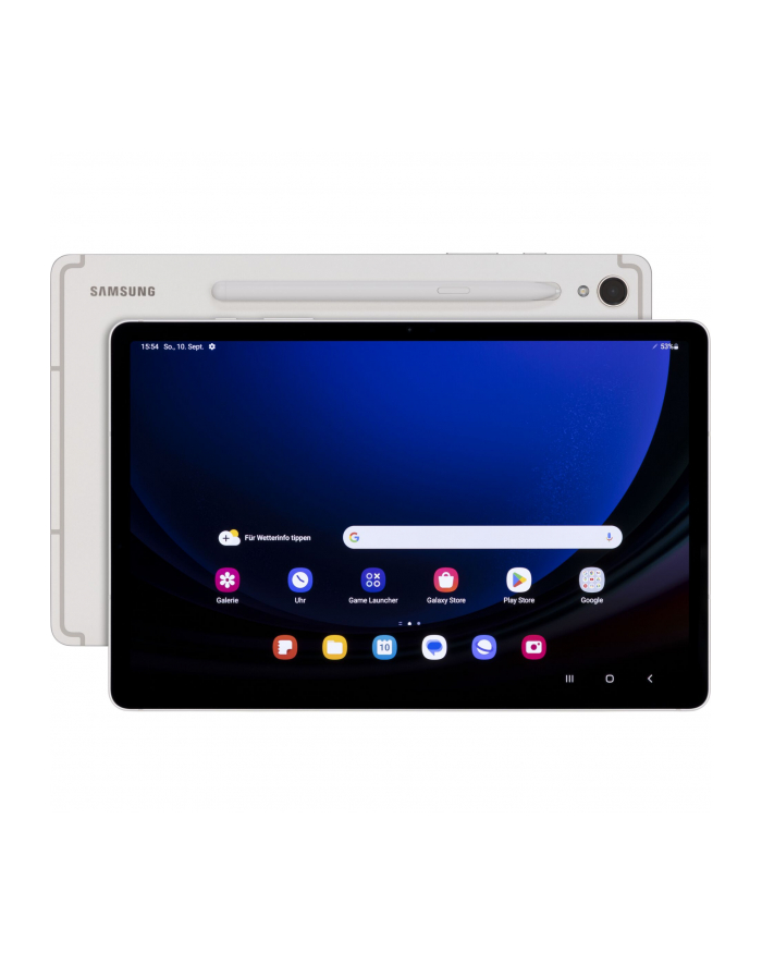 Samsung Galaxy TAB S9 11'' 12/256GB WiFi Beżowy (SM-X710NZEEEUB) główny