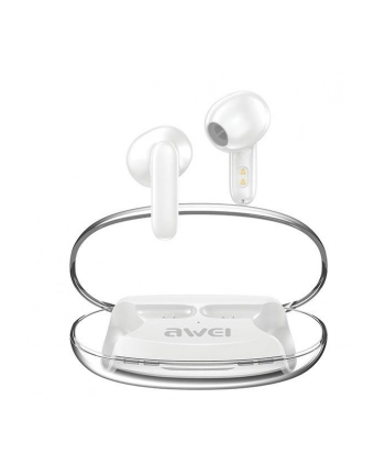 awei Słuchawki Bluetooth 5.3 T85 ENC TWS Białe