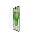 belkin Szkło ochronne ScreenForce Tempered glass iPhone 15 Plus/14pro max - nr 11
