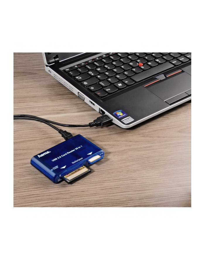 HAMA CZYTNIK KART PAMIĘCI 35w1 USB 2 0 55348 główny