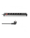 digitus Listwa zasilająca biurowa 45 stopni  6 gniazd, 2xUSB-A 1xUSB-C (5V/3,4A) możliwość obczerwonyu o 180 stopni , aluminiowa, z zaciskiem na blat - nr 37