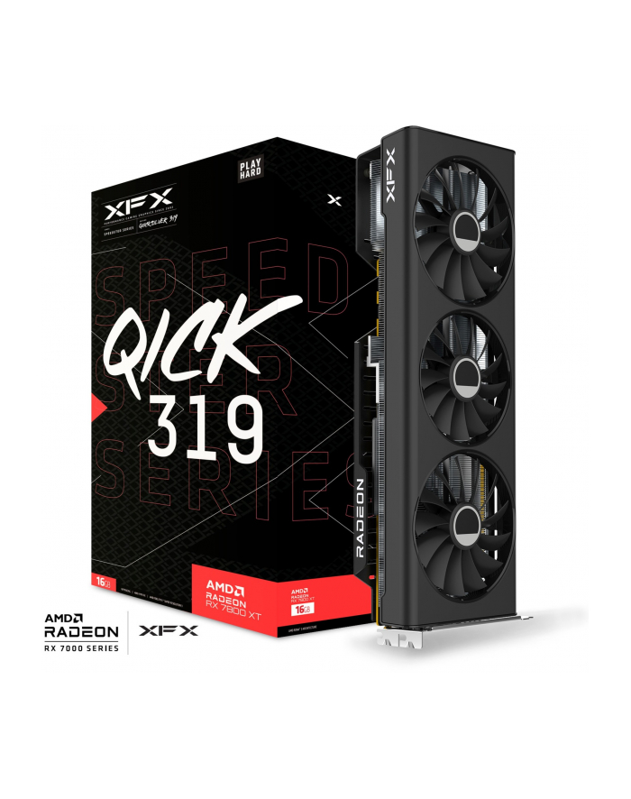 Karta graficzna XFX Radeon RX 7800 XT SPEEDSTER QICK319 CORE 16GB GDDR6 główny