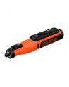 Black+Decker BCRT8IK-XJ multifunction tool, 7.2 volts (orange/Kolor: CZARNY, 52-piece accessories, in case) - nr 4