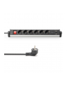 digitus Listwa zasilająca biurowa 45 stopni  6 gniazd, 2xUSB-A 1xUSB-C (5V/3,4A) możliwość obczerwonyu o 180 stopni , aluminiowa, z zaciskiem na blat - nr 37