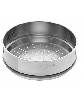 zwilling Garnek żeliwny okrągły z wkładem STAUB La Cocotte 40508-819-0 - 38 ltr grafitowy nr 1