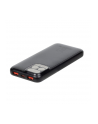 RIVACASE POWERBANK 10000 MAH USB-C 20W LCD, 1X WE/WY USB-C PD 20W, 2X USB-A QC 30 18W, CZARNY - nr 12