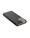 RIVACASE POWERBANK 10000 MAH USB-C 20W LCD, 1X WE/WY USB-C PD 20W, 2X USB-A QC 30 18W, CZARNY - nr 24