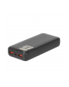 RIVACASE POWERBANK 20000 MAH USB-C 20W LCD, 1X WE/WY USB-C PD 20W, 2X USB-A QC 30 18W, CZARNY - nr 11