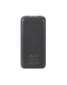 RIVACASE POWERBANK 20000 MAH USB-C 20W LCD, 1X WE/WY USB-C PD 20W, 2X USB-A QC 30 18W, CZARNY - nr 37