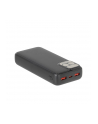 RIVACASE POWERBANK 20000 MAH USB-C 20W LCD, 1X WE/WY USB-C PD 20W, 2X USB-A QC 30 18W, CZARNY - nr 9