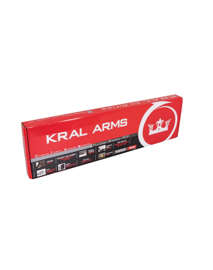 kral arms KPN KRAL PUNCHER BREAKER S Silent PCP-polimer kal5,5mm ekp'lt;17J (KPBS55) główny