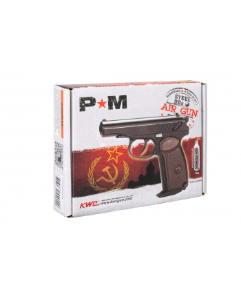 Wiatrówka RANGER PM BB KWC kal 4,5 BBs Blow Back 15 strz FULL METAL CO2 (AAKCMB440AZB) nr 1