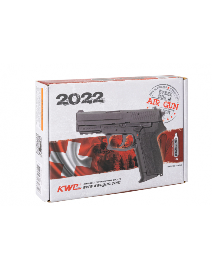 Wiatrówka RANGER 2022 KWC kal 4,5 BBs 21 strz METAL SLID-E CO2 (AAKCMD471AZB) główny