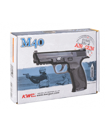 Wiatrówka RANGER M40 KWC kal 4,5 BBs 19 strz METAL SLID-E CO2 (AAKCMD481AZB)