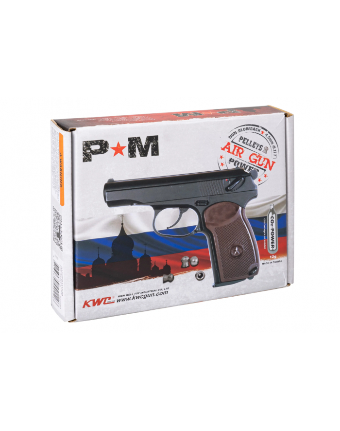 Wiatrówka RANGER PM Diabolo KWC kal 4,5 2x6 strz FULL METAL CO2 (AAKCPD441AZB) główny