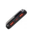 RIVACASE POWERBANK 10000 MAH USB-C 20W LCD, 1X WE/WY USB-C PD 20W, 2X USB-A QC 30 18W, CZARNY - nr 13