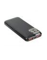 RIVACASE POWERBANK 10000 MAH USB-C 20W LCD, 1X WE/WY USB-C PD 20W, 2X USB-A QC 30 18W, CZARNY - nr 21