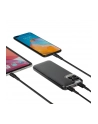 RIVACASE POWERBANK 10000 MAH USB-C 20W LCD, 1X WE/WY USB-C PD 20W, 2X USB-A QC 30 18W, CZARNY - nr 23