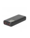 RIVACASE POWERBANK 20000 MAH USB-C 20W LCD, 1X WE/WY USB-C PD 20W, 2X USB-A QC 30 18W, CZARNY - nr 20